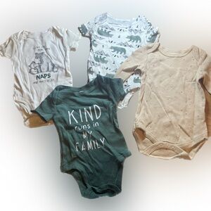 Koala baby set of 4 onesies 3-6 months brand new without tags
